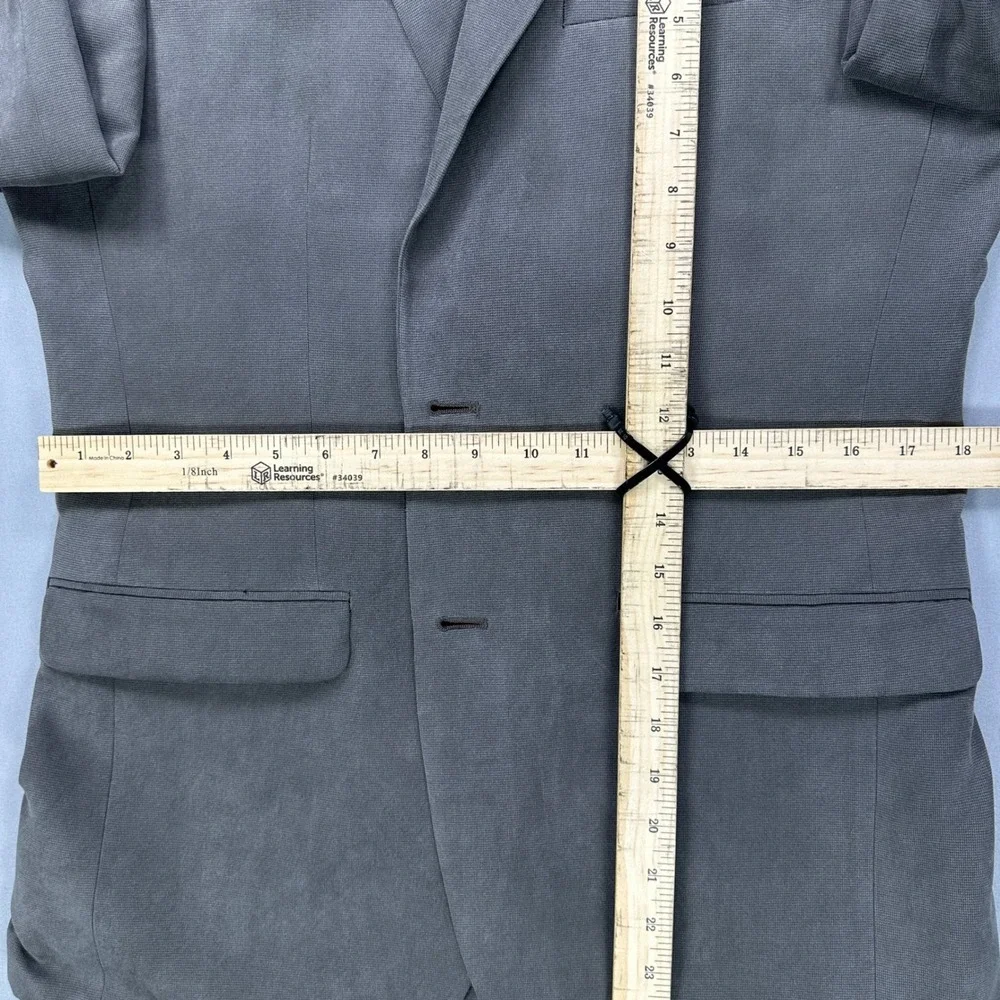 Lauren Ralph Lauren Blazer Mens 38R Faux Suede Sport Coat Taupe 2 Button
